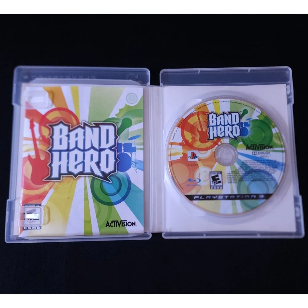 PS3 BAND HERO Video Game No-Guitar Sony Playstation 3 COMPLETE w/ Manual